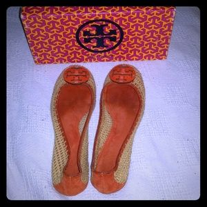 Tory Burch Macrame Flats